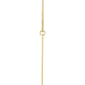 14K Rose Gold-Plated Roman Date Necklace