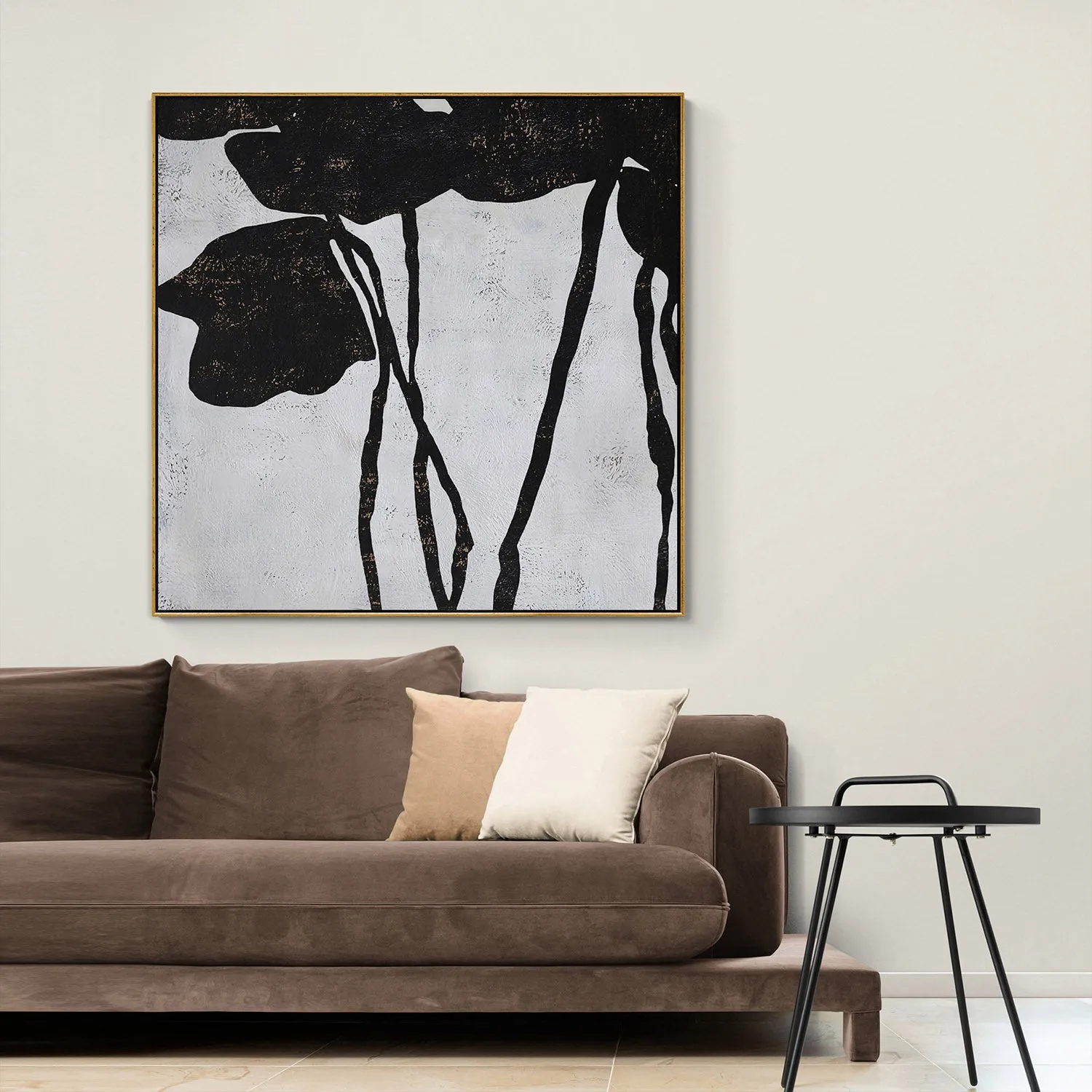 Abstract Flowers Painting H133S
