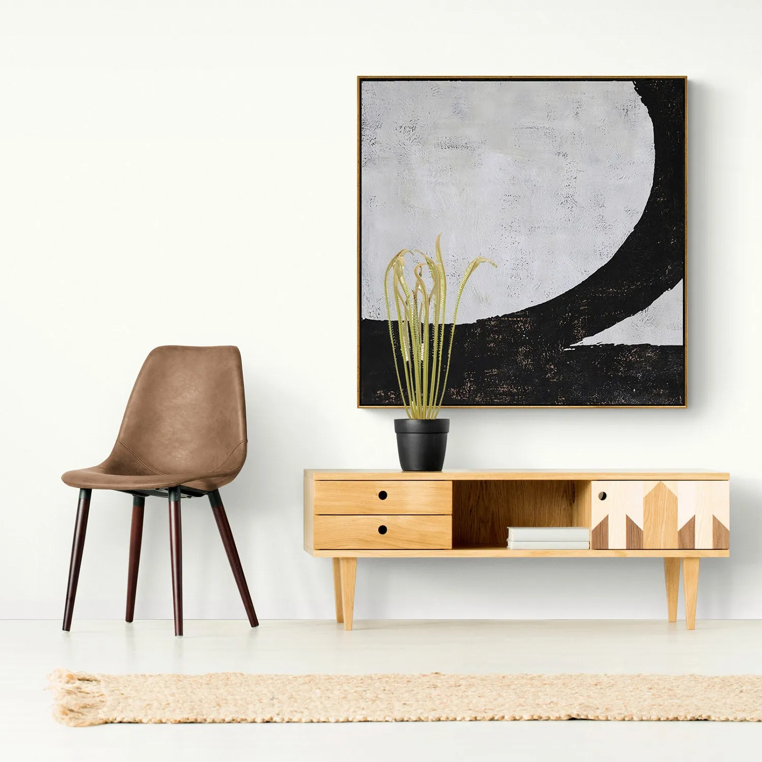 Abstract painting H55S