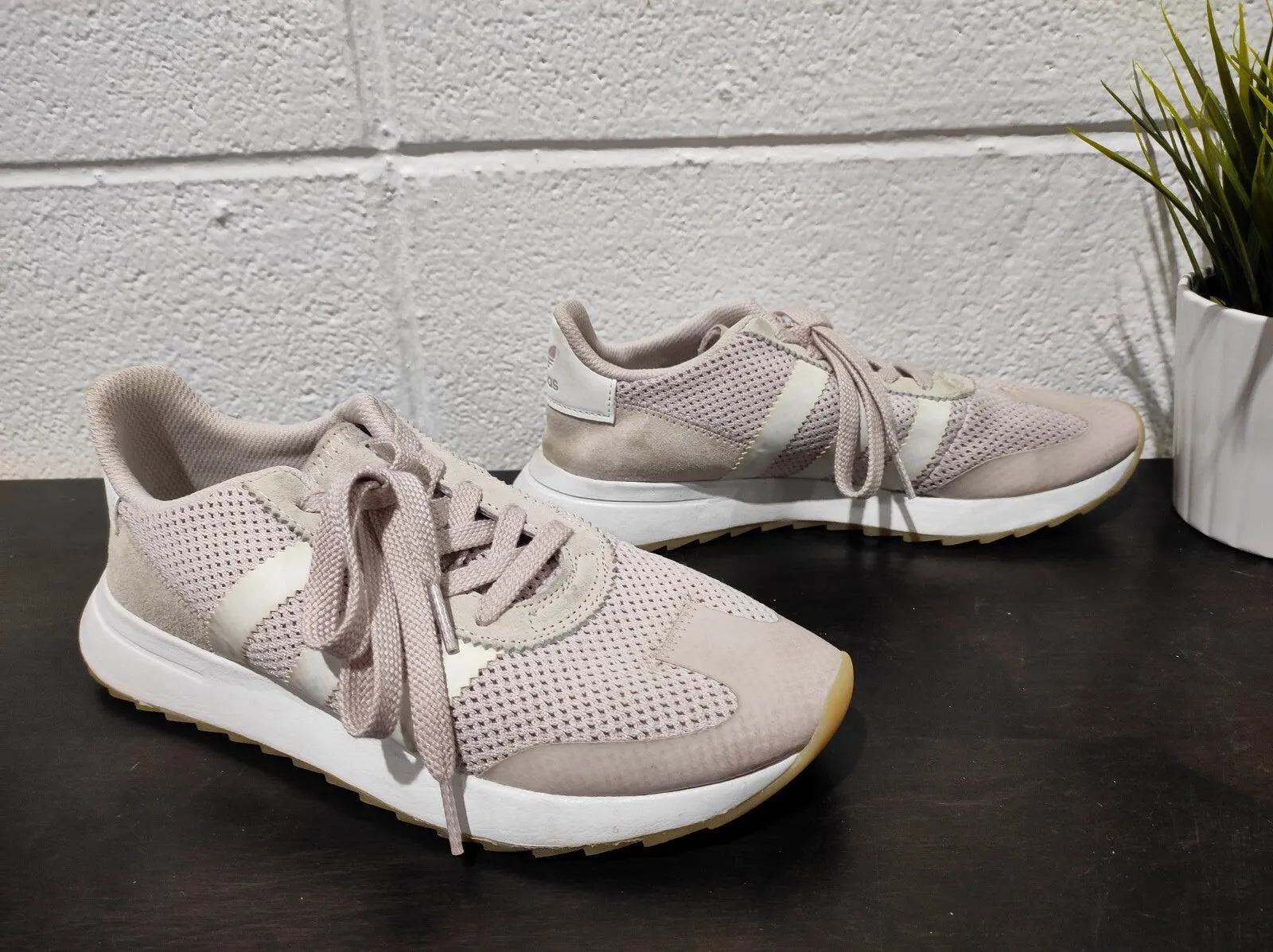 Adidas Originals Women's FLB Flashback Pink Running/Trainers Shoes US-8