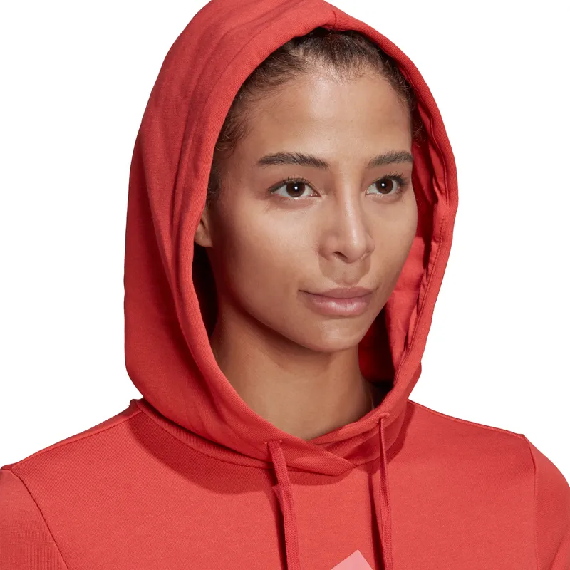 Adidas Womens Essentials Relaxed Logo Hoodie