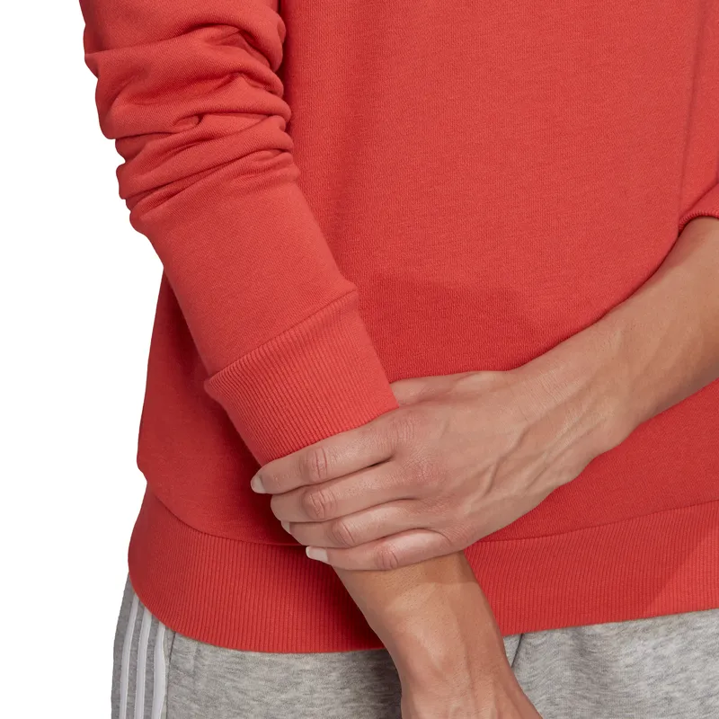 Adidas Womens Essentials Relaxed Logo Hoodie