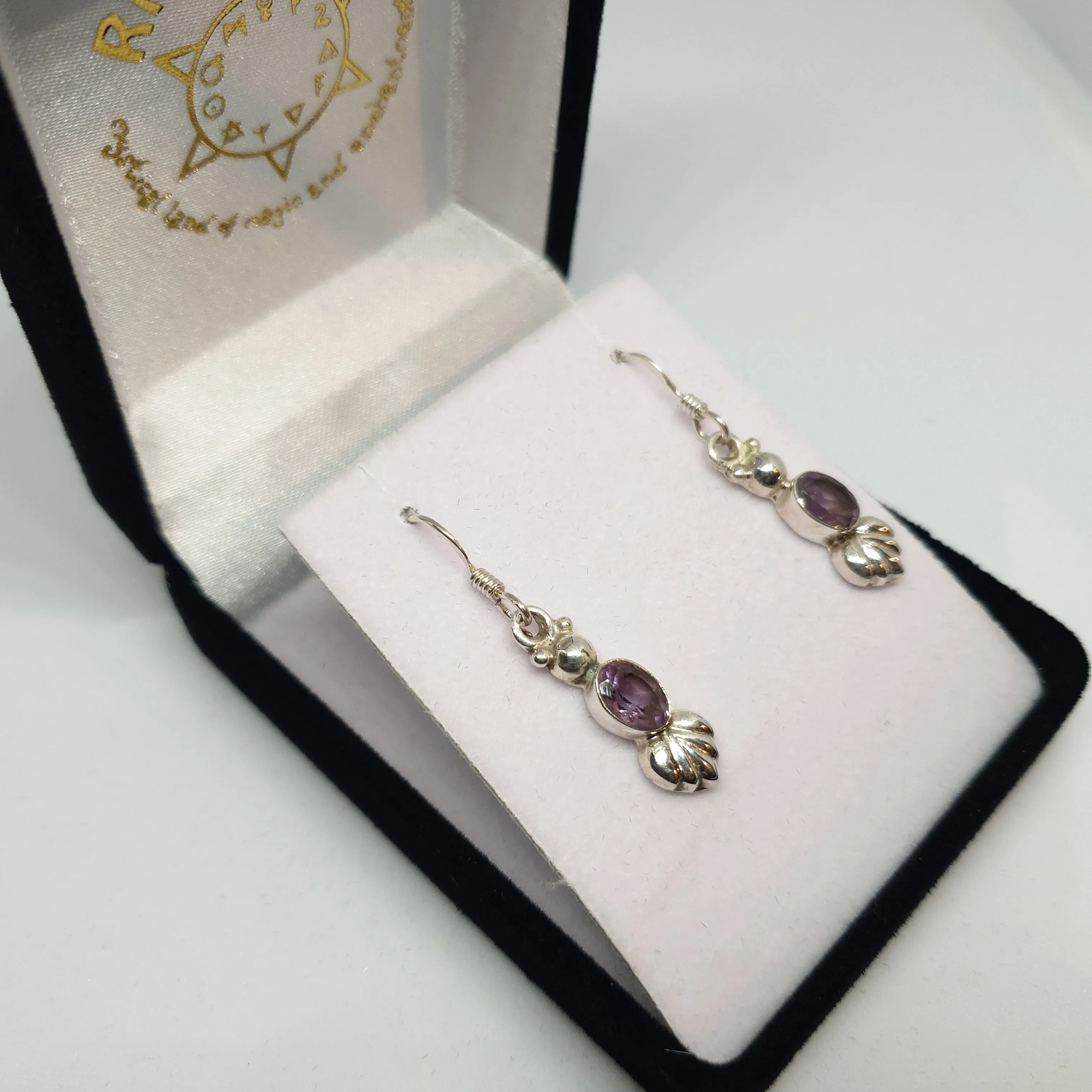 Amethyst 925 Sterling Silver Earrings