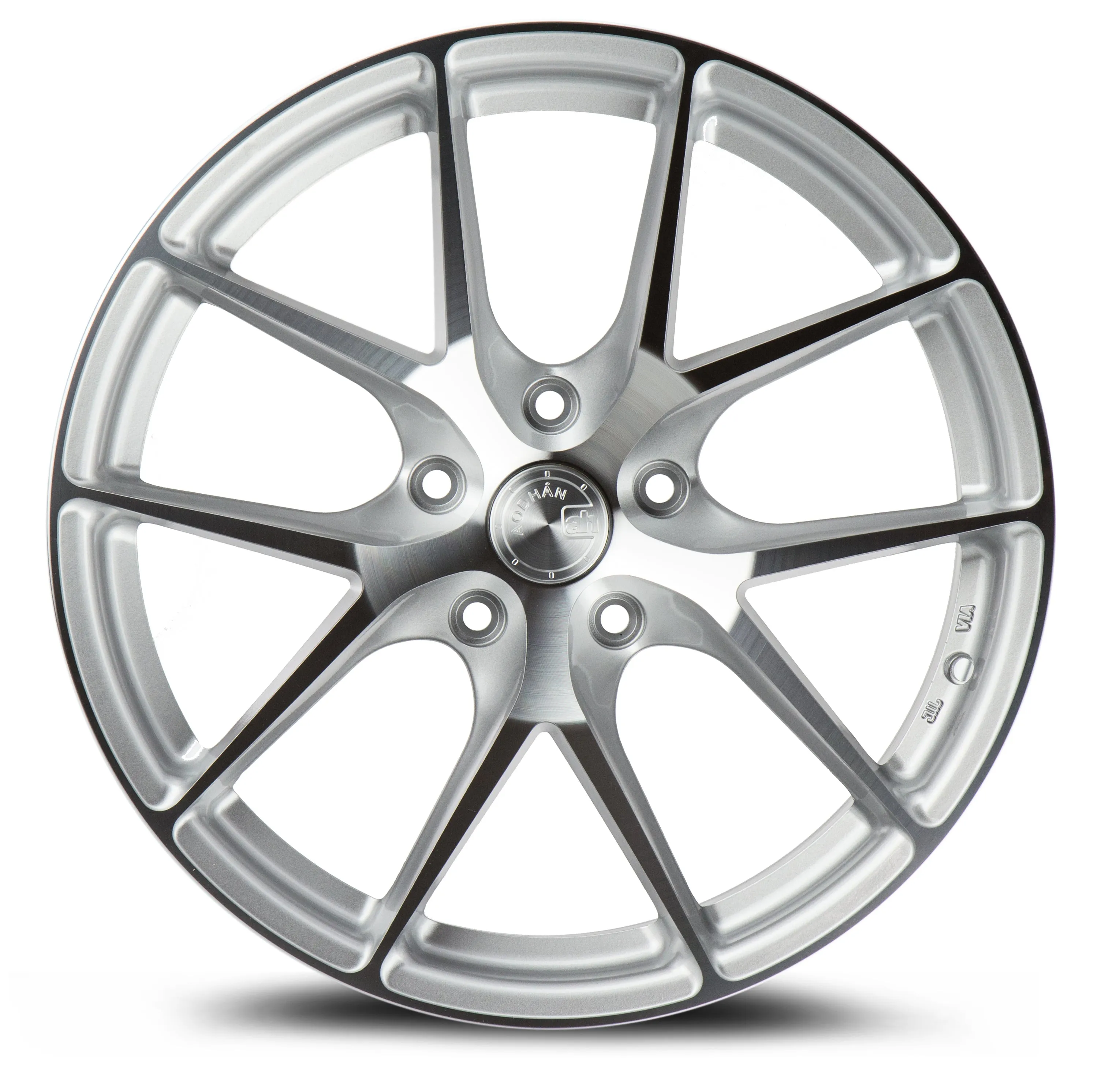 Aodhan LS007 19x8.5 5X112  40 Silver Machined Face