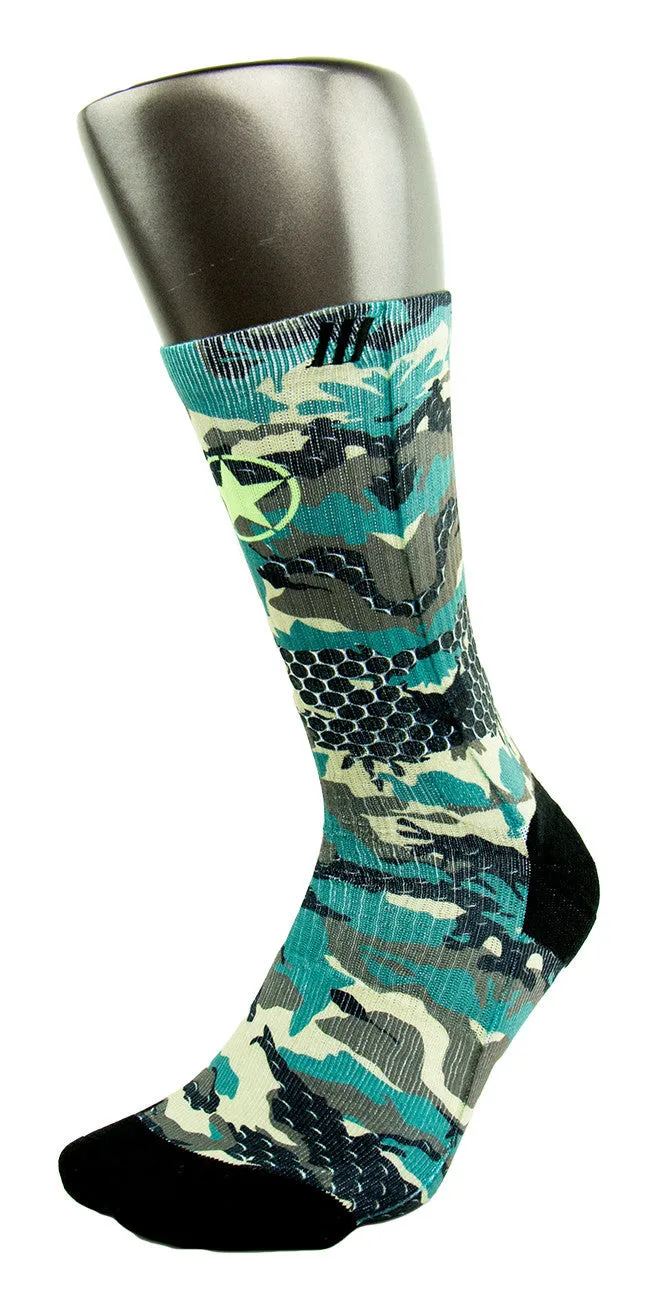 Army Camy Pro CES Custom Socks