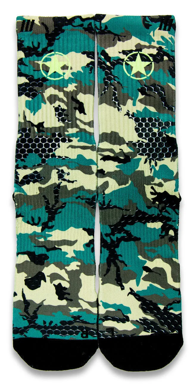 Army Camy Pro CES Custom Socks