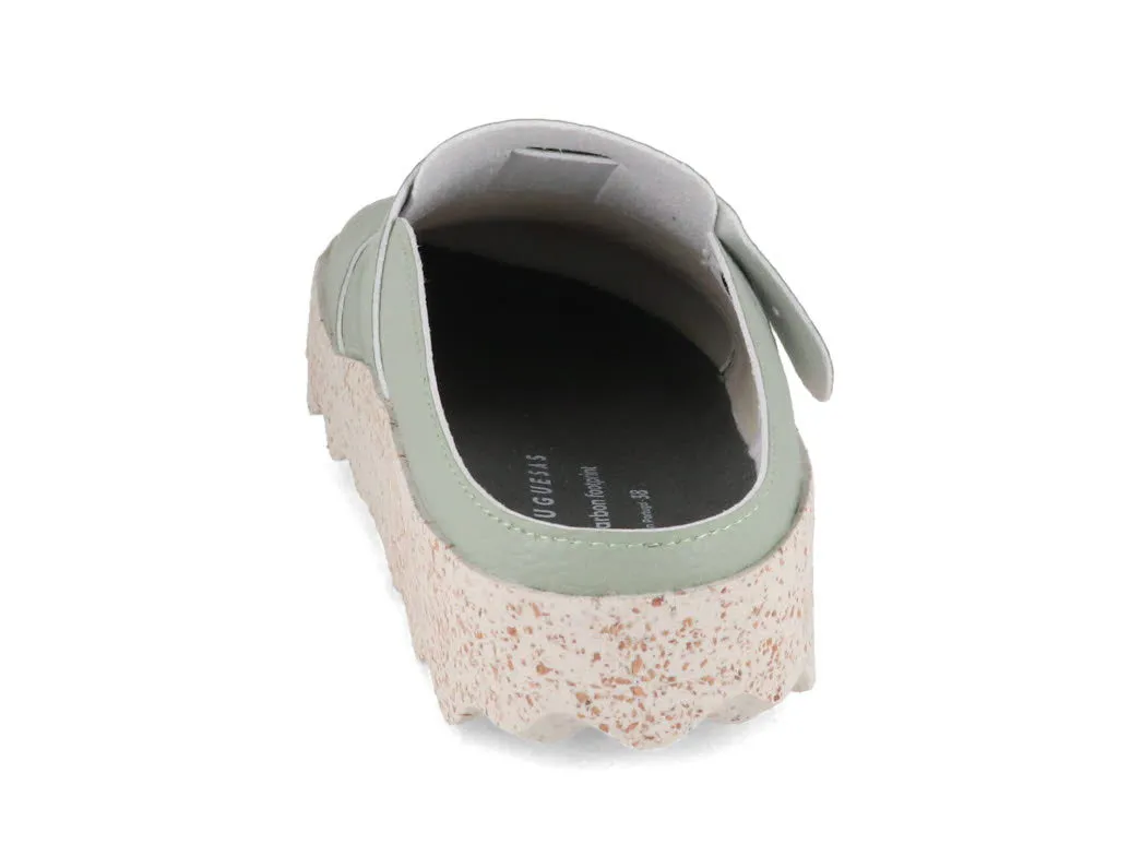 ASPORTUGUESAS Women Clogs 'City Line Cole', green