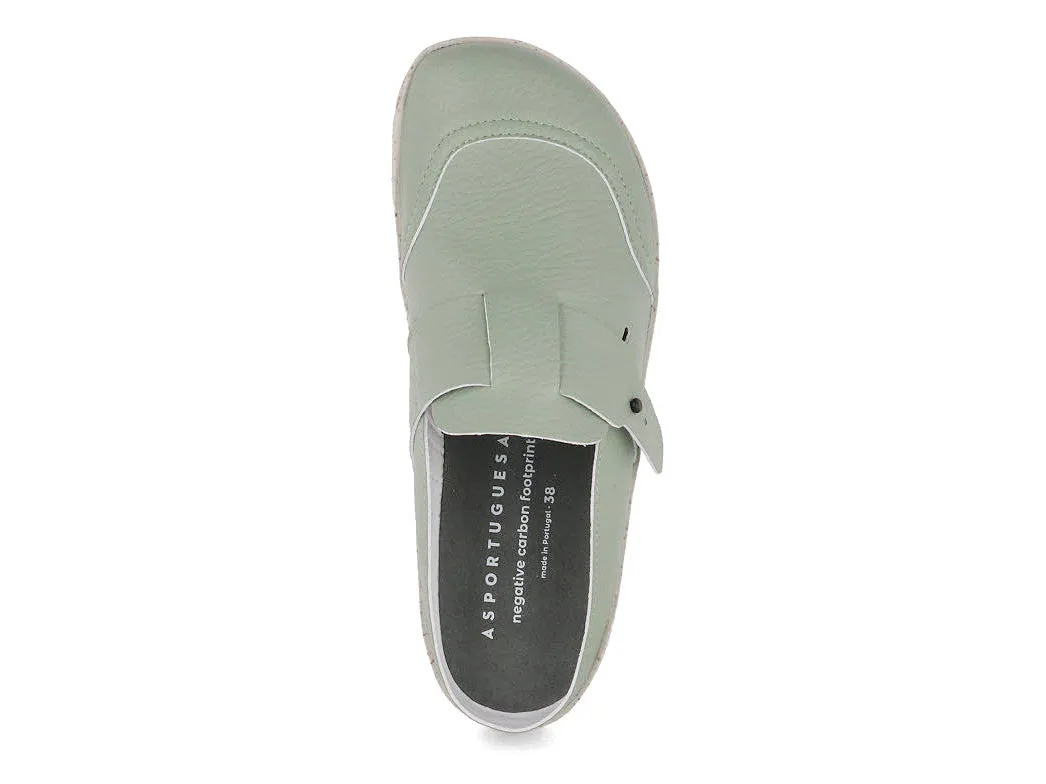 ASPORTUGUESAS Women Clogs 'City Line Cole', green