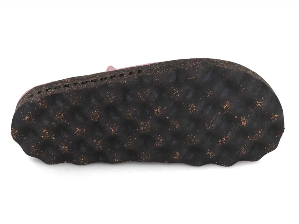 ASPORTUGUESAS Women Felt Clogs 'Come', pink