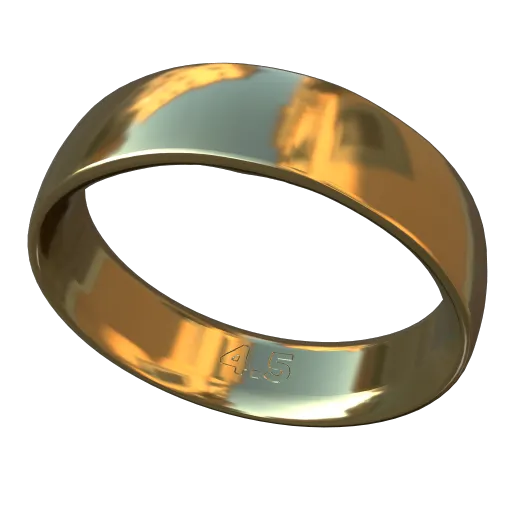 Band, comfort-heavyDomed-4mm [tfoj_h1Pbm8zVn85C]