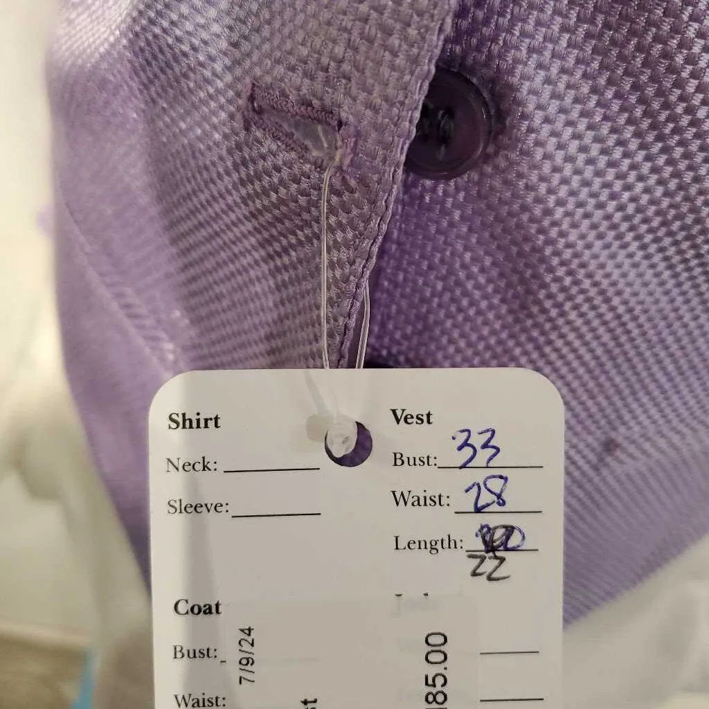 Becker Brothers Purple Vest