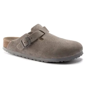 BIRKENSTOCK Boston Soft Footbed Suede Leather