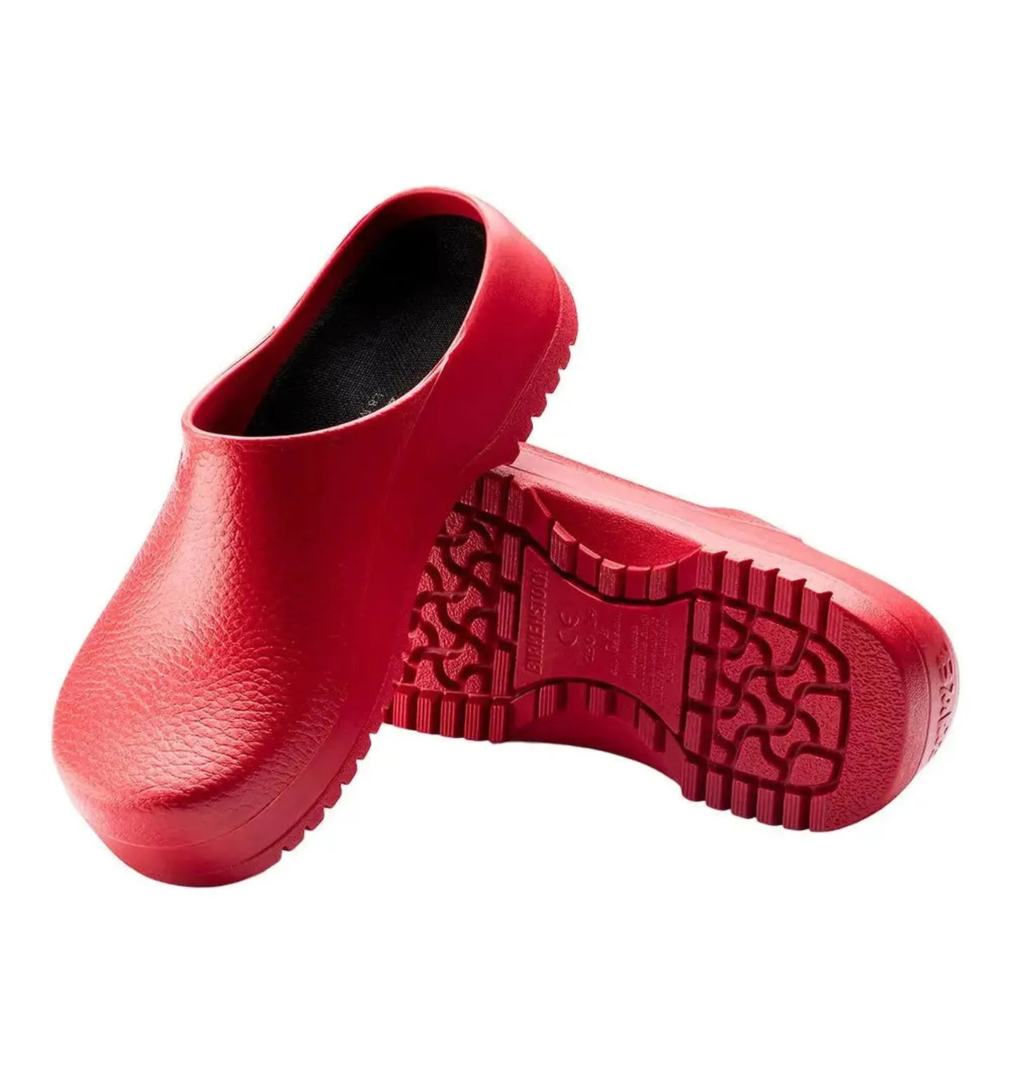 Birkenstock Super Birki Red Chef Clog