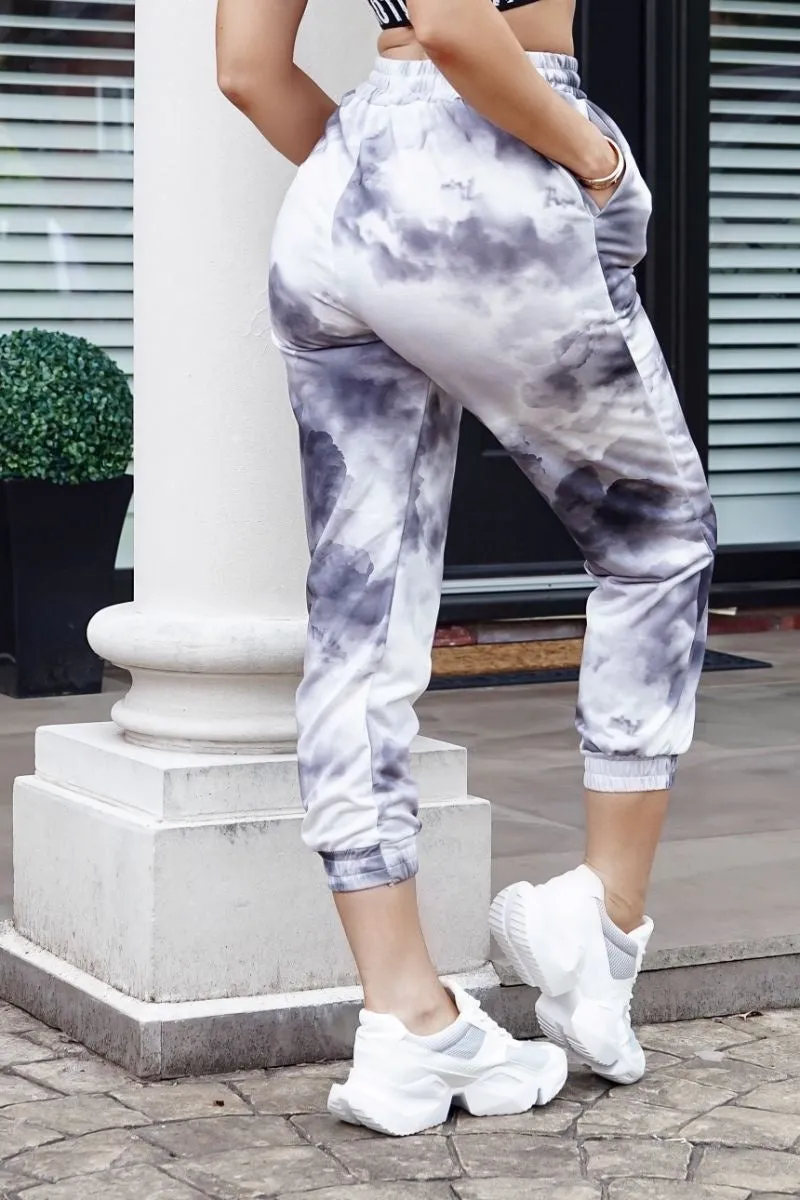 Black Tie Dye Joggers