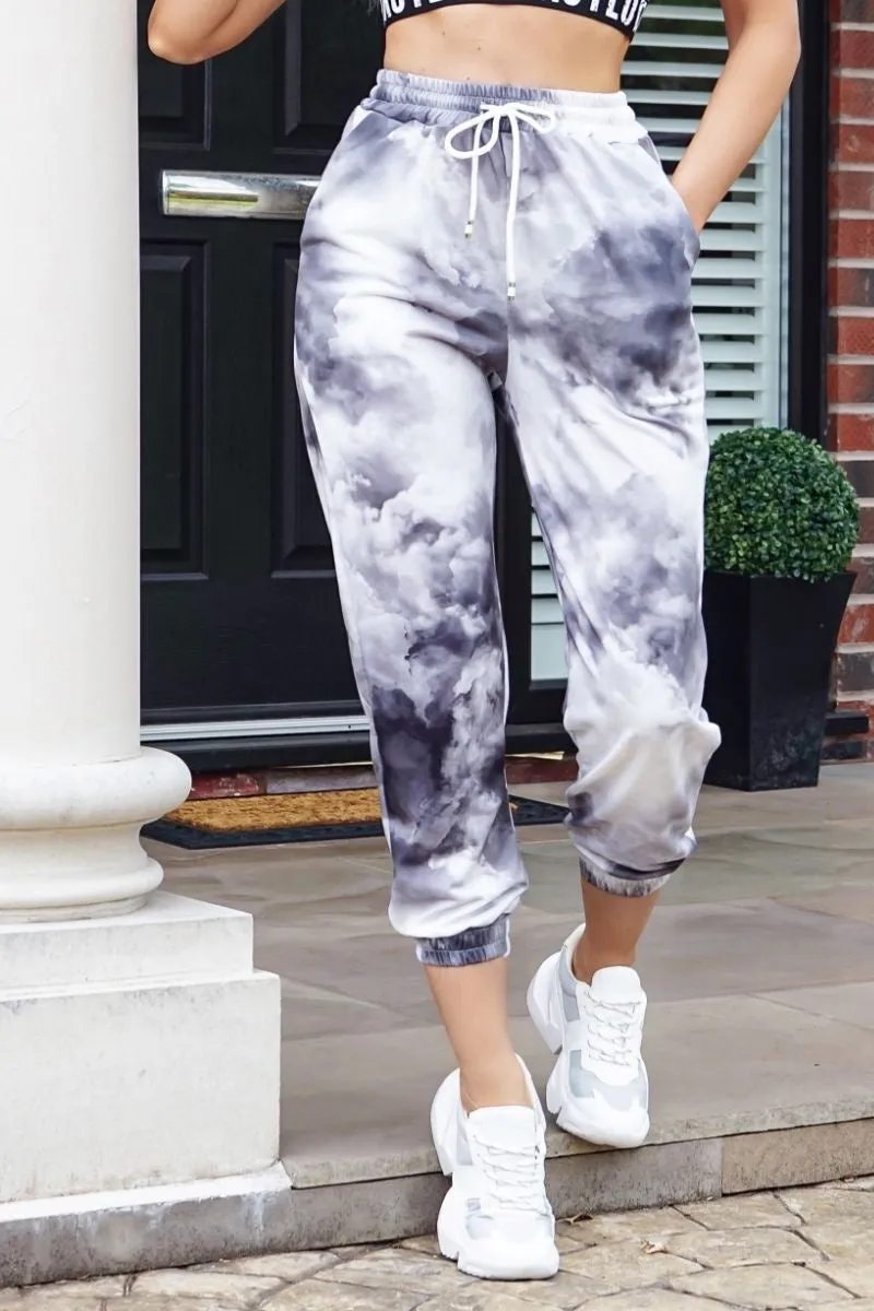Black Tie Dye Joggers