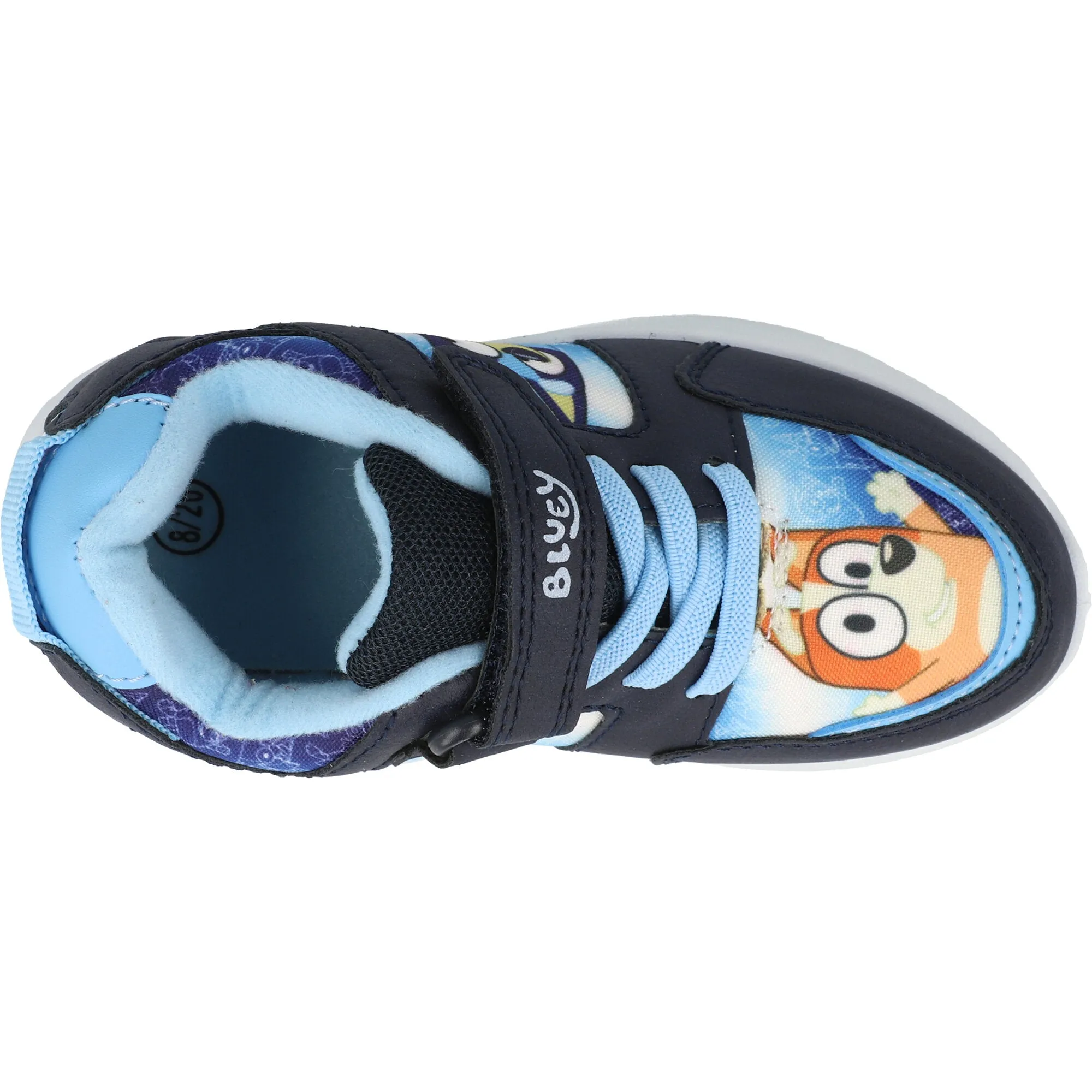 Bluey Harlow Kids Blue Navy Trainers