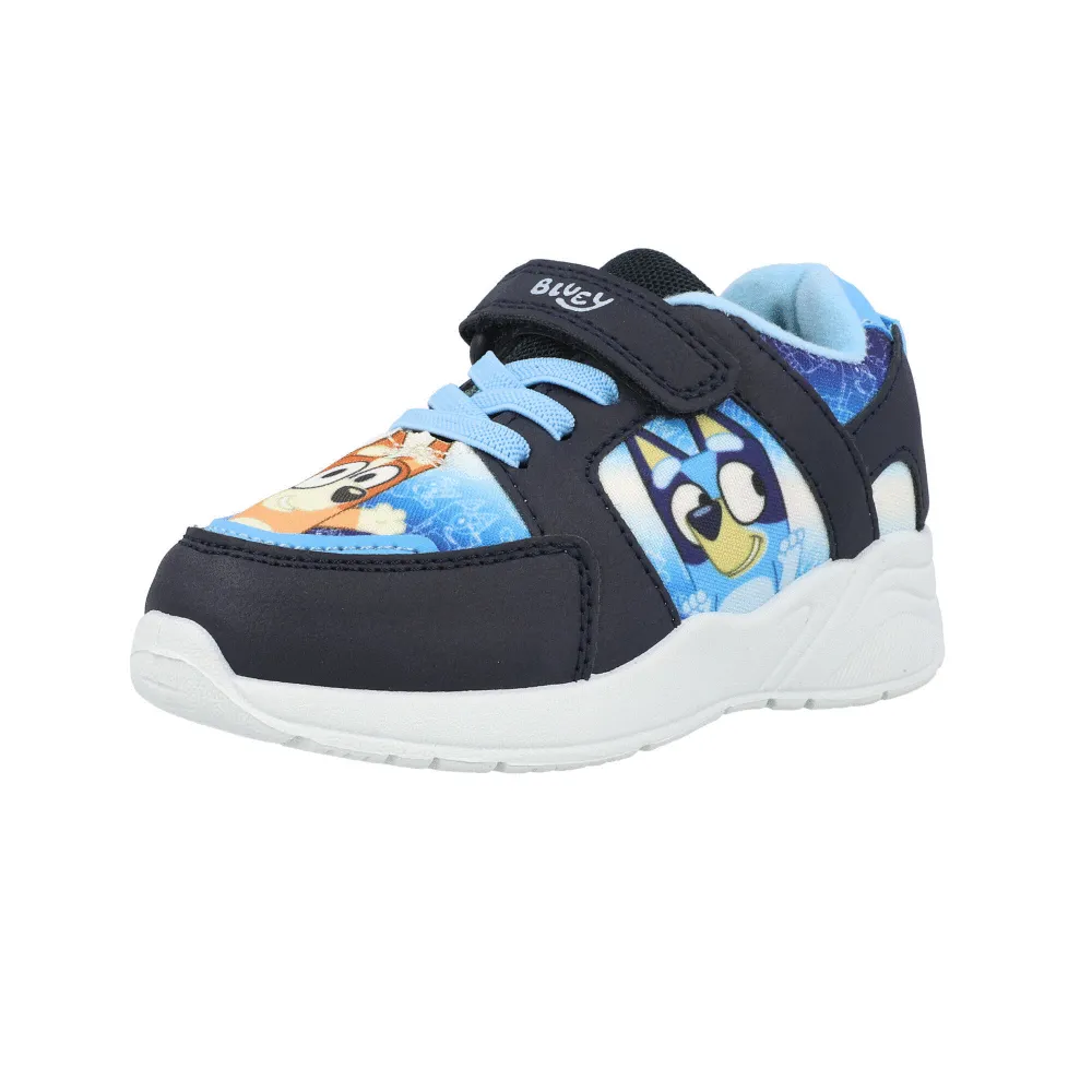 Bluey Harlow Kids Blue Navy Trainers