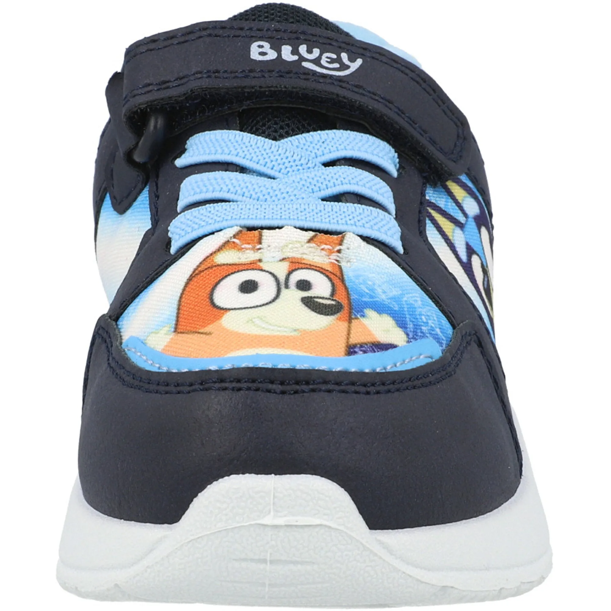 Bluey Harlow Kids Blue Navy Trainers