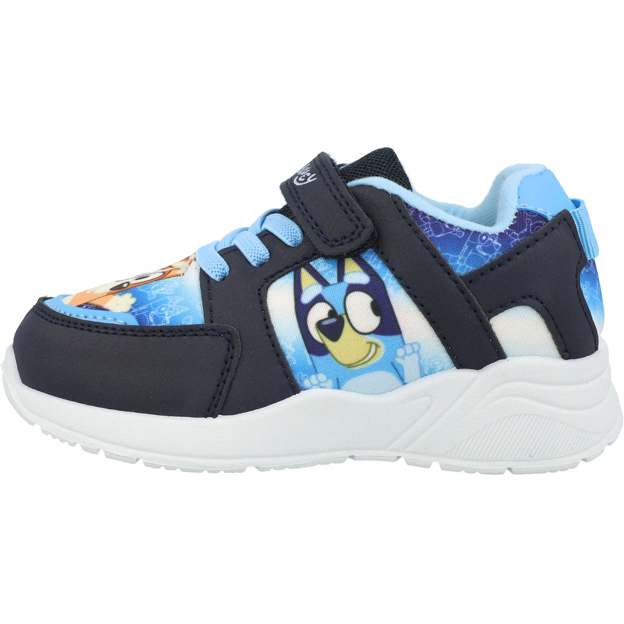 Bluey Harlow Kids Blue Navy Trainers