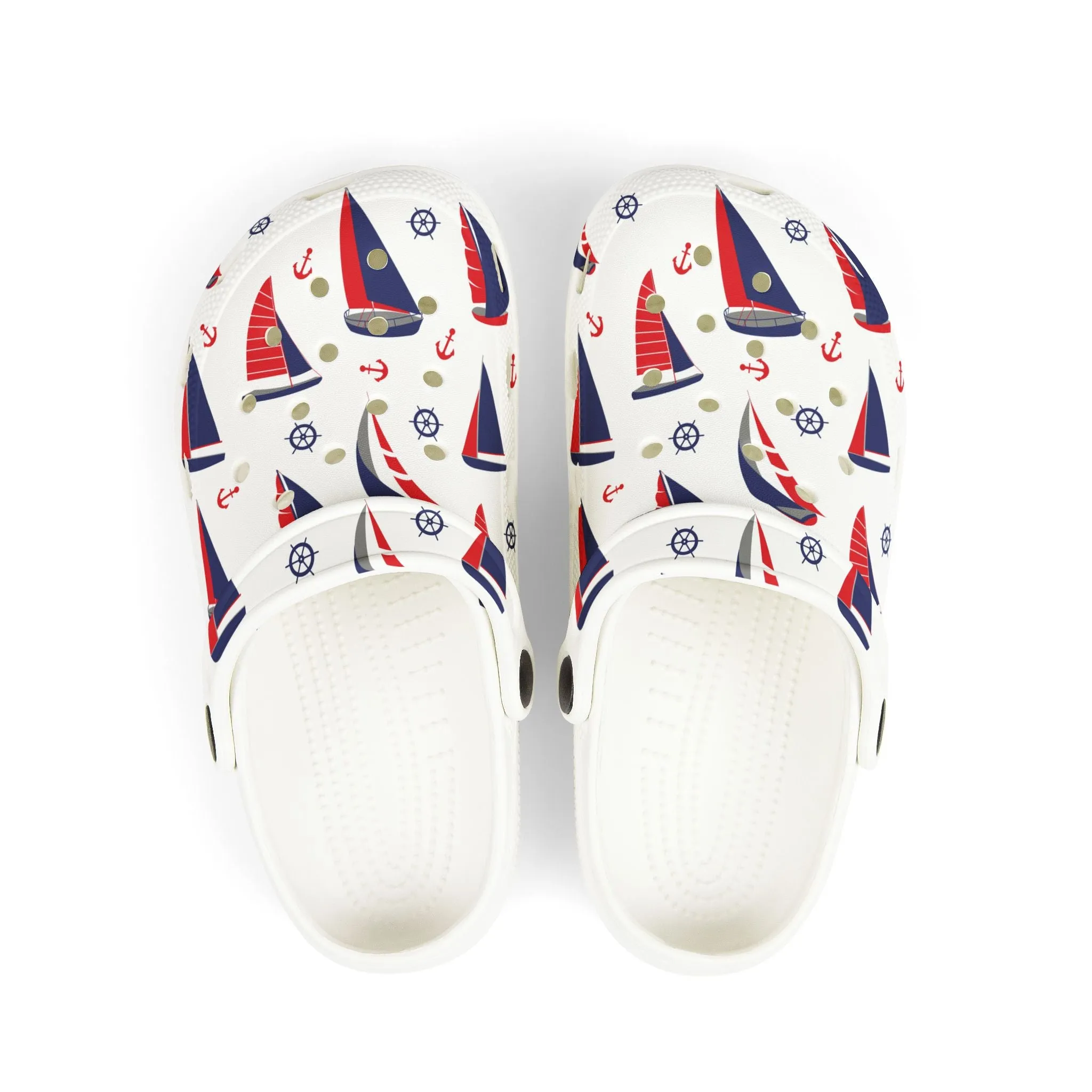 Boats, Boats, Boats Crocs for Kids!