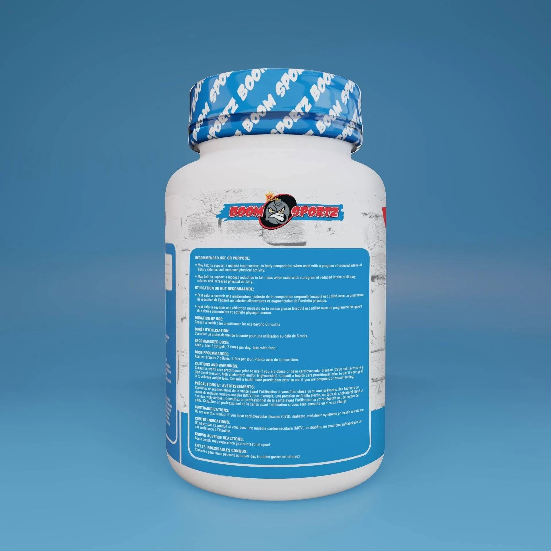 BOOM SPORTZ - CLA (Conjugated Linoleic Acid) (180 Softgels)