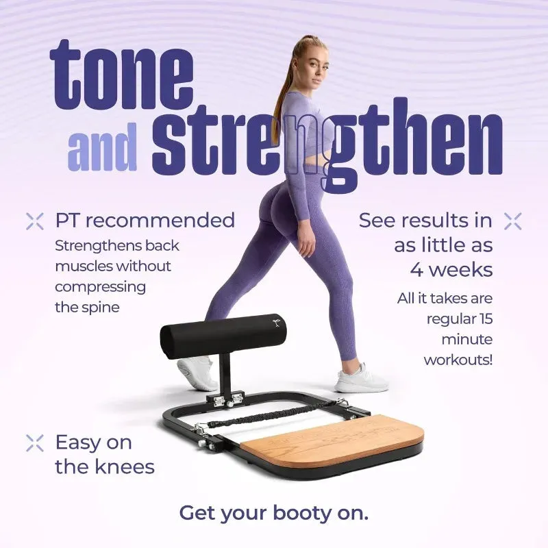 BootySprout Hip Thrust Machine with Resistance