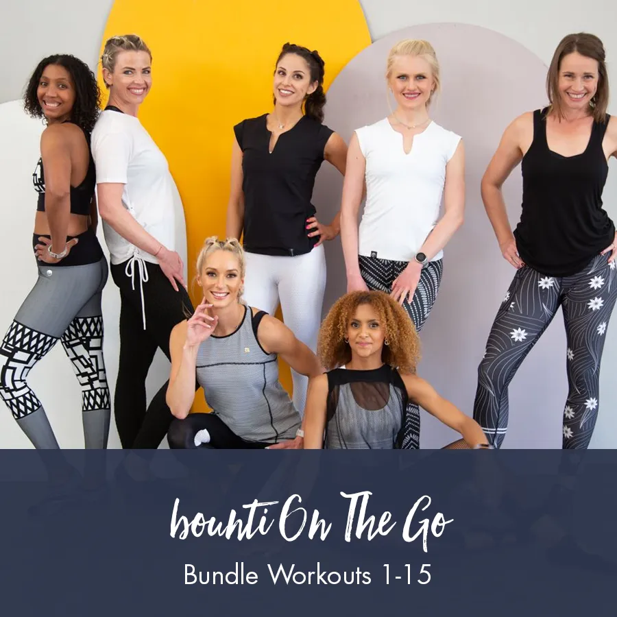 bounti On The Go Bundle | Workouts 1-15