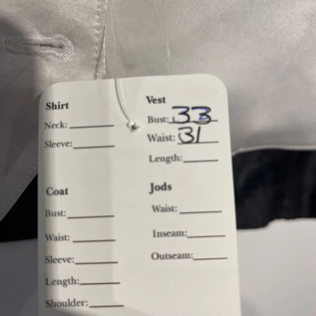 BRB White Vest