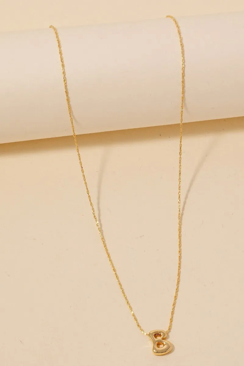 Bubble Letter Necklace