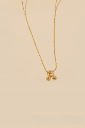 Bubble Letter Necklace