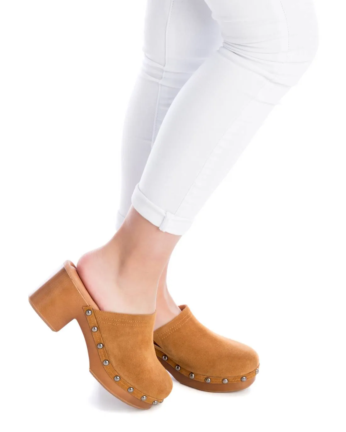 Carmela Women's Clogs Leather Made 160461