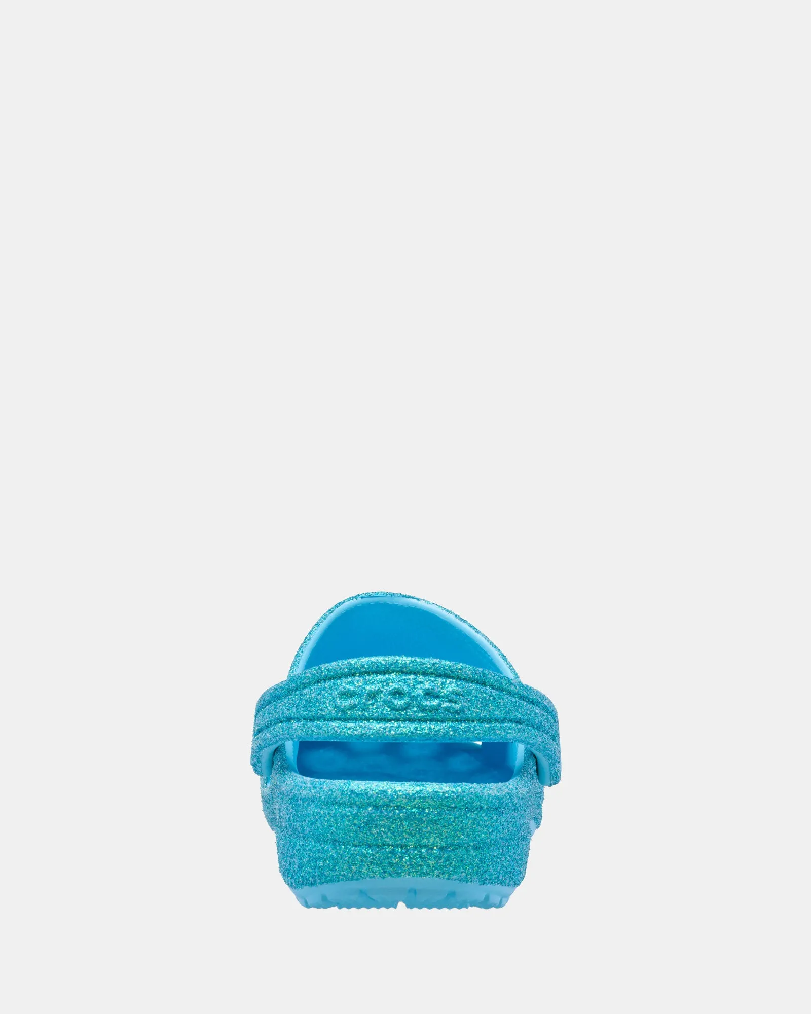 Classic Irid Glitter Clog Yth Tinted Glass