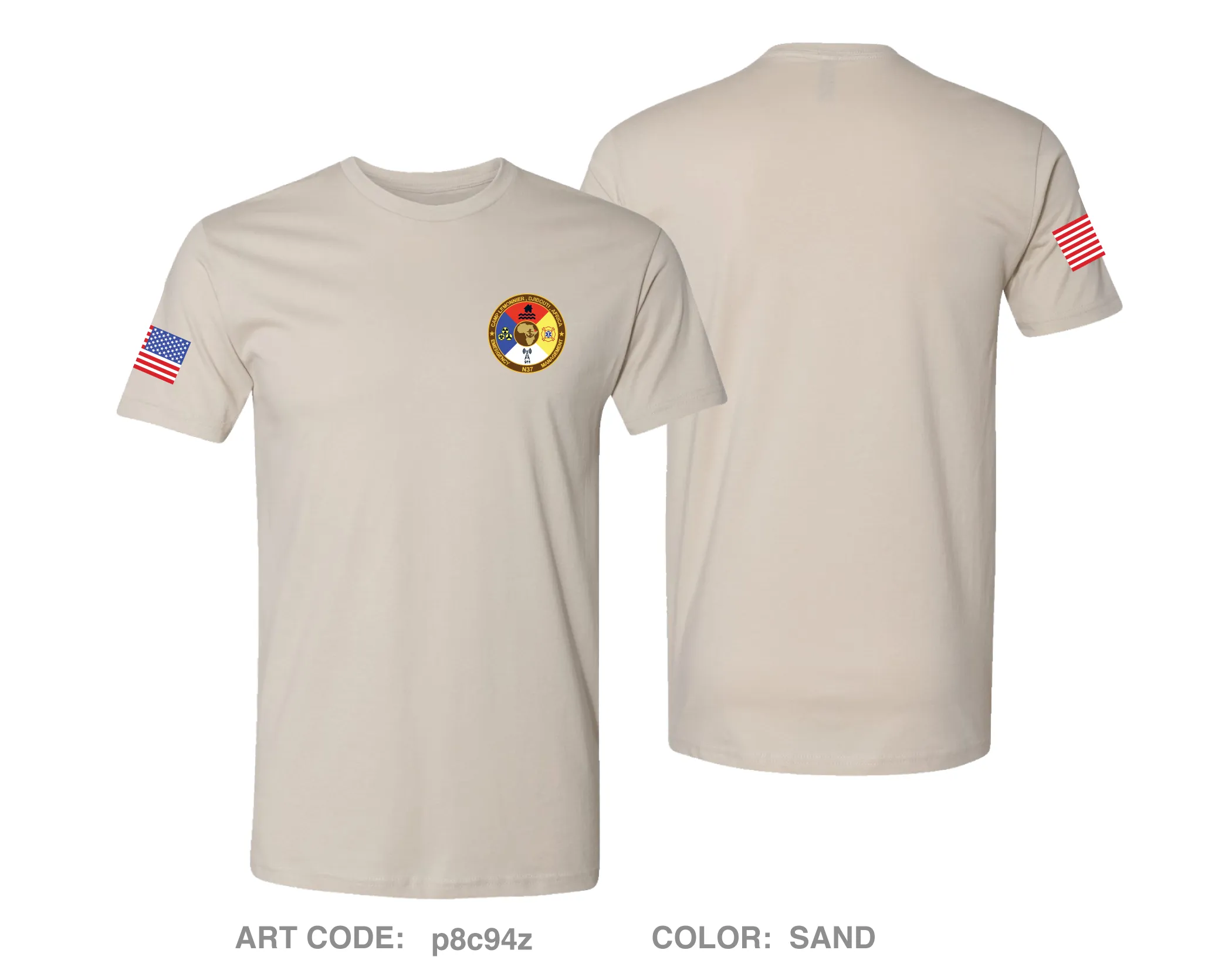 CLDJ Emergency Management Comfort Unisex Cotton SS Tee - p8c94z