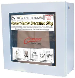Comfort Carrier Evacuation Wall Cabinet