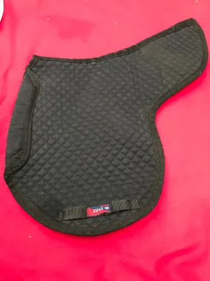 comfort zone black cob size numnah FREE POSTAGE