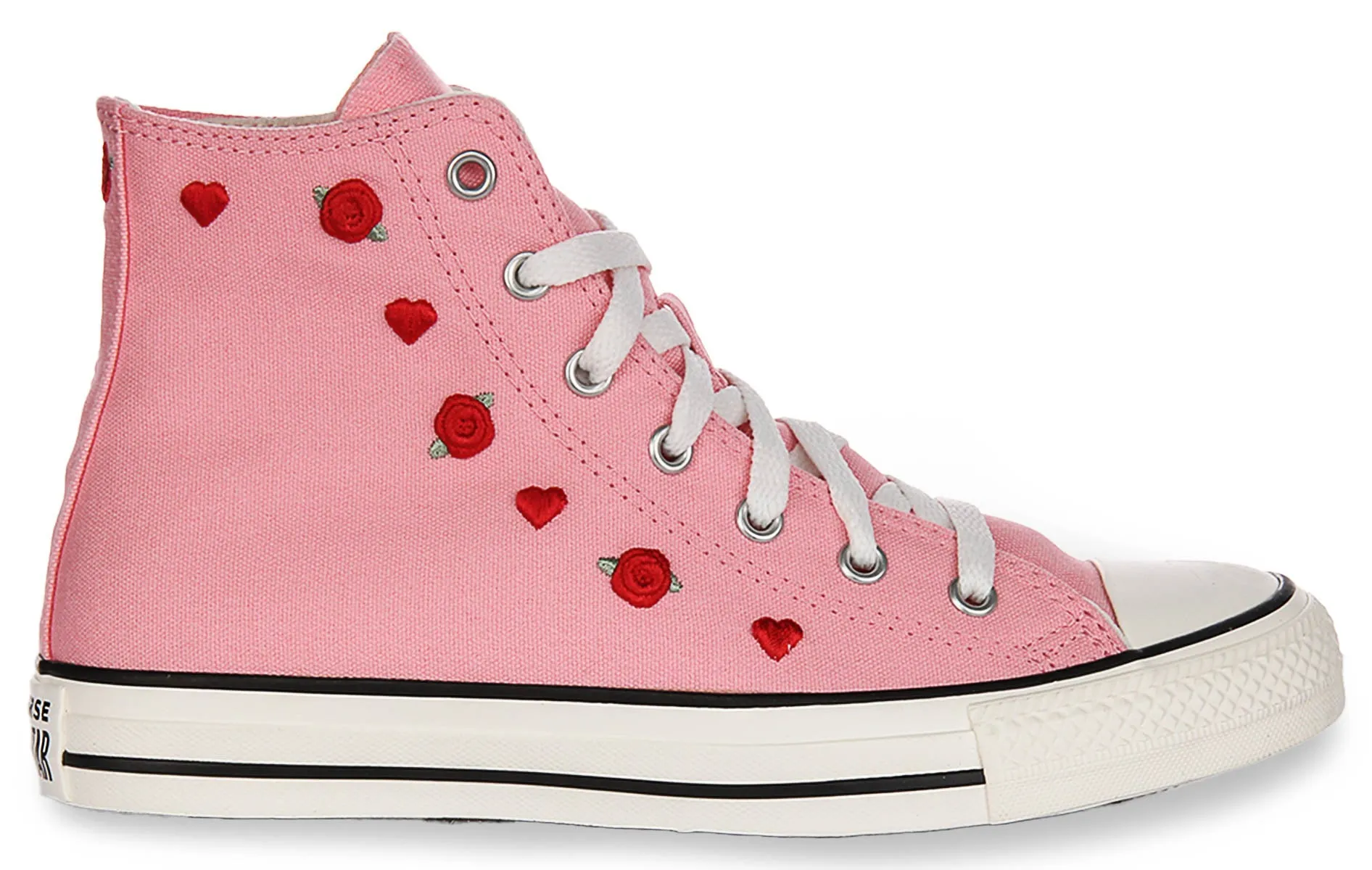 Converse All Star A12624C Heart & Roses In Pink For Junior