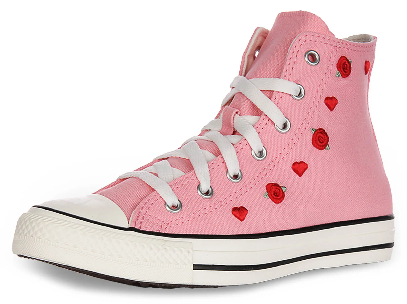 Converse All Star A12624C Heart & Roses In Pink For Junior