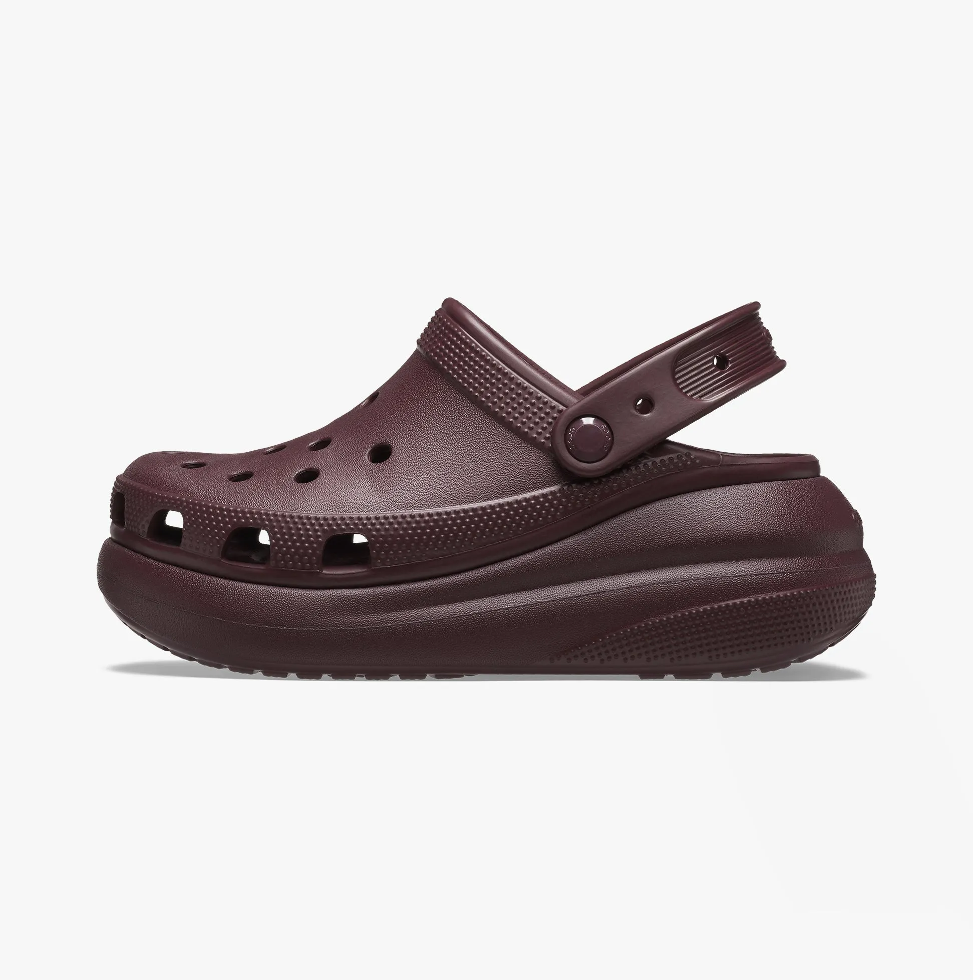 Crocs 207521-6WD CLASSIC CRUSH Womens Clogs Dark Cherry