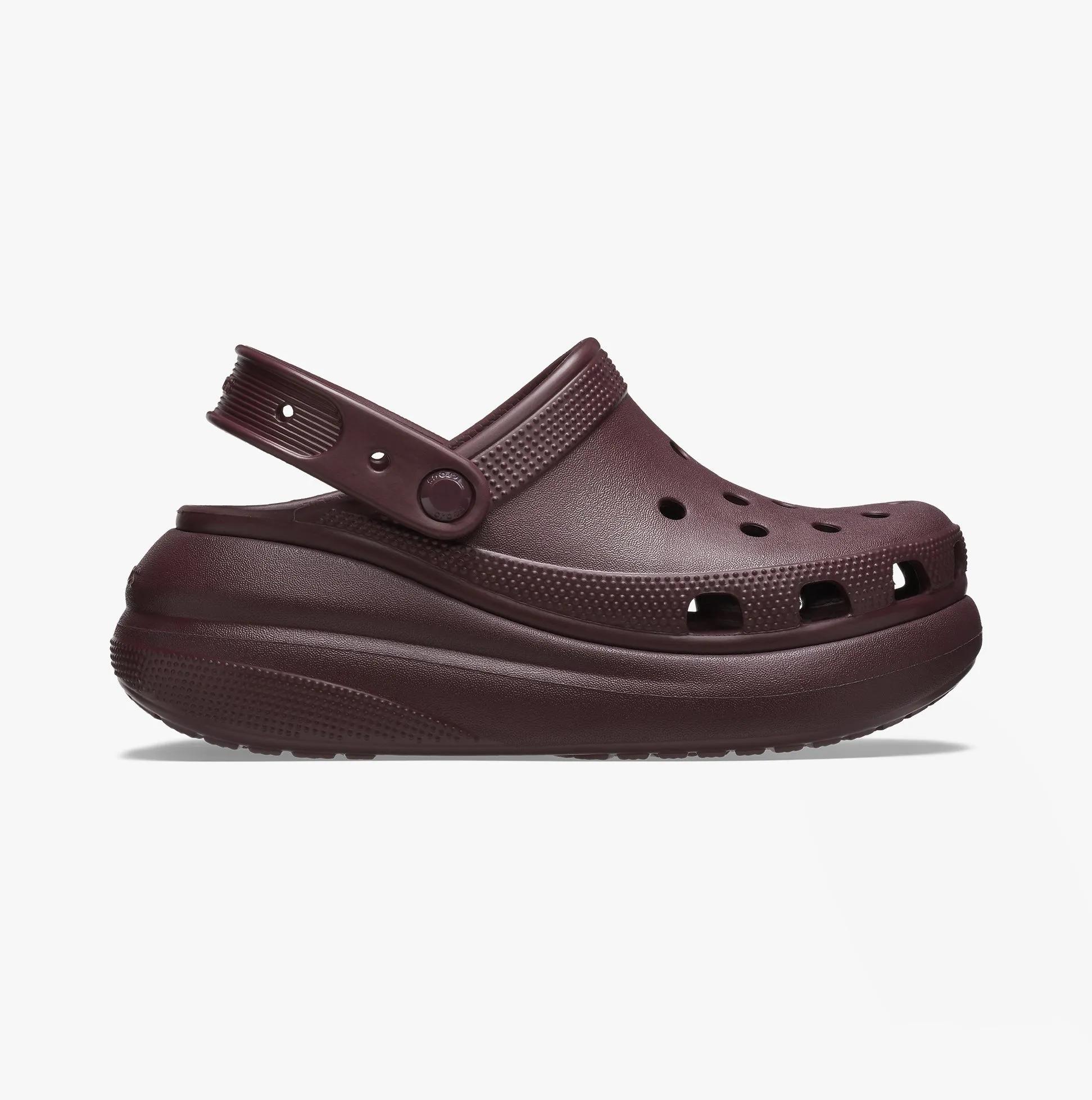 Crocs 207521-6WD CLASSIC CRUSH Womens Clogs Dark Cherry