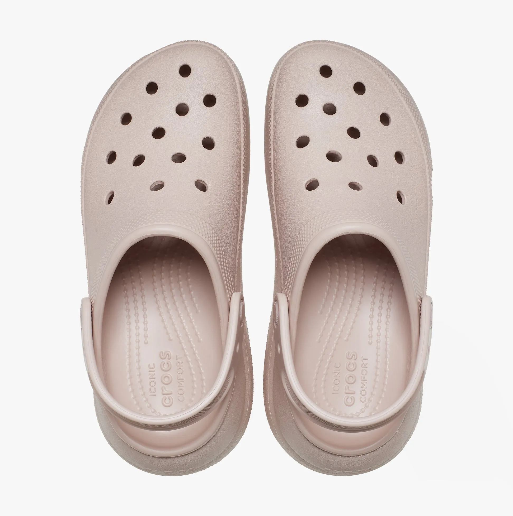 Crocs 208591-6TY CRUSH SHIMMER Womens Clogs Pink Clay