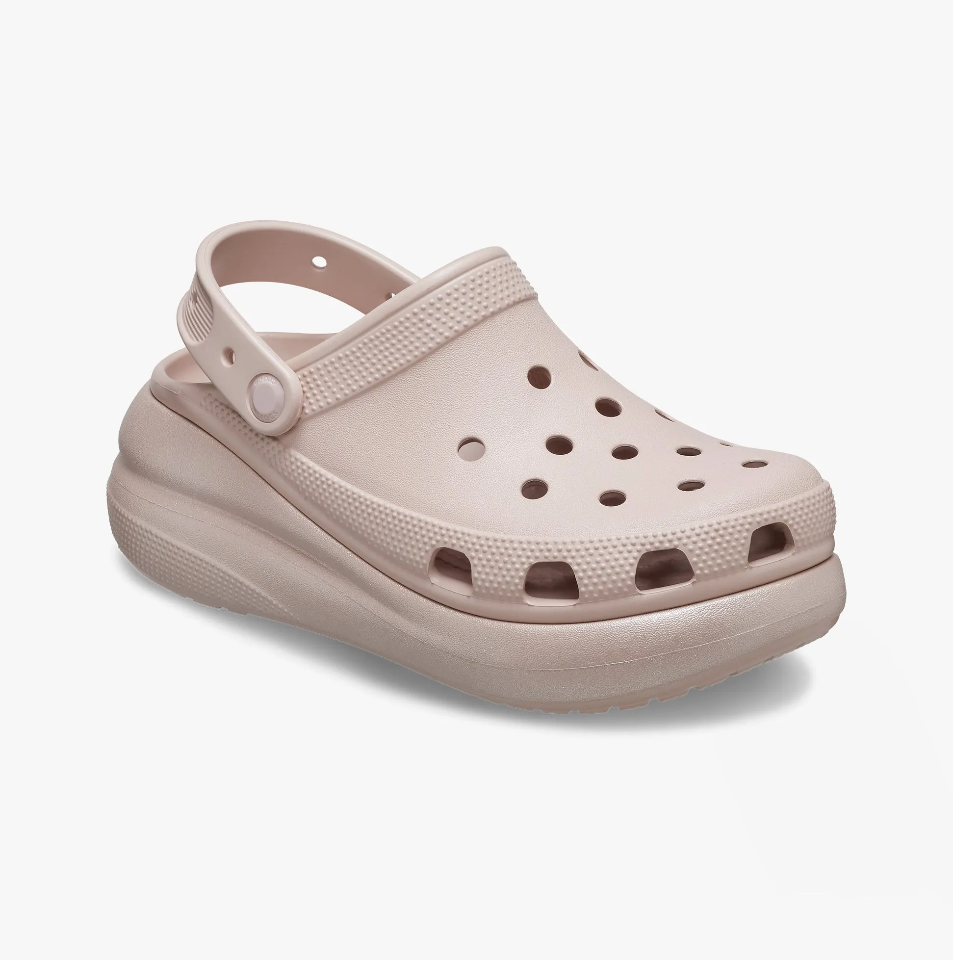 Crocs 208591-6TY CRUSH SHIMMER Womens Clogs Pink Clay