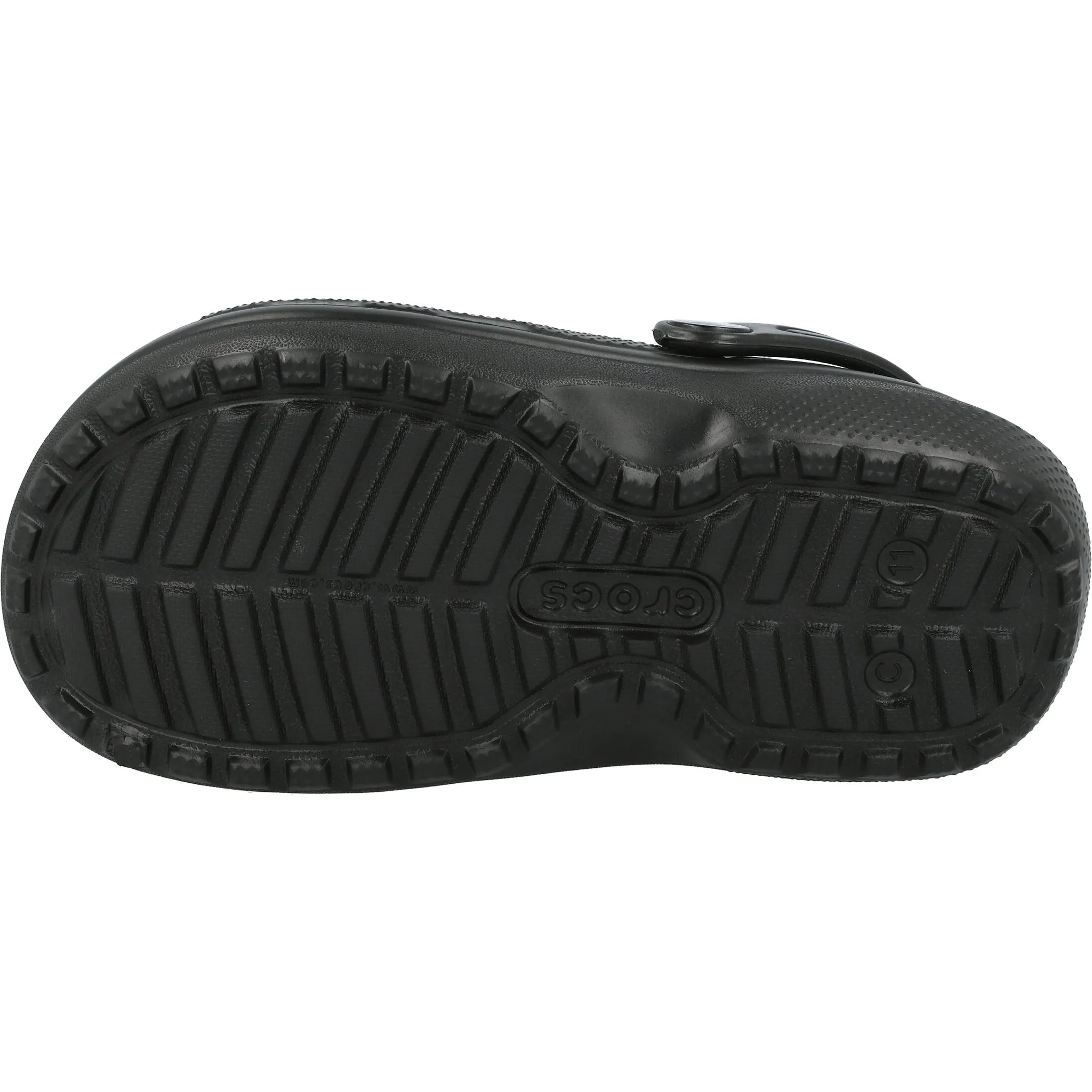 Crocs Kids Classic Lined Black Clogs
