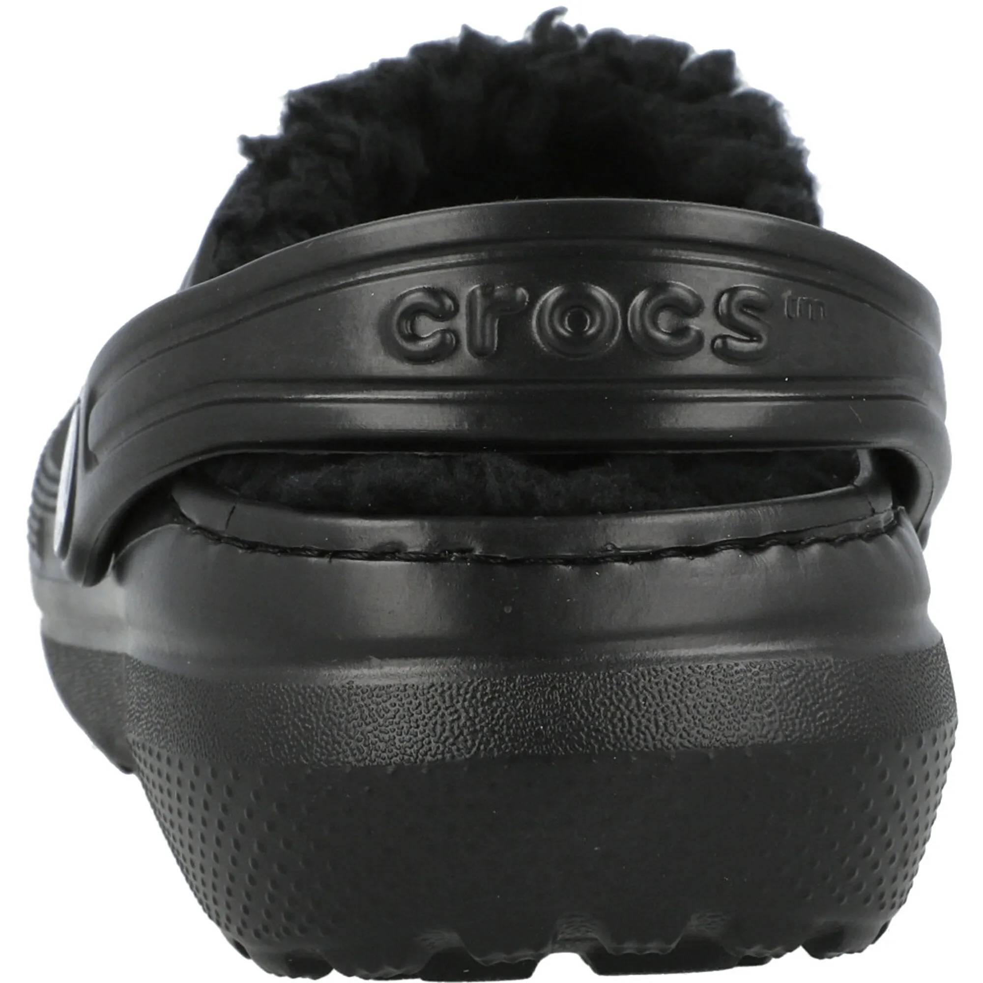 Crocs Kids Classic Lined Black Clogs