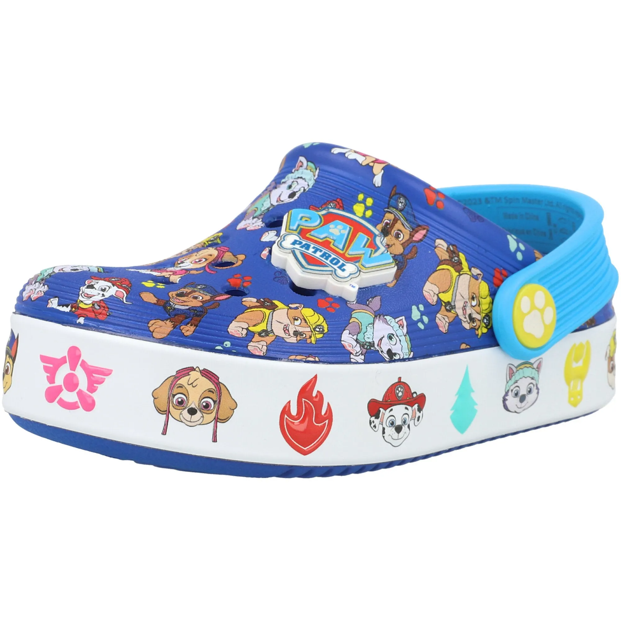 Crocs Kids Paw Patrol Off Court T Blue Clog