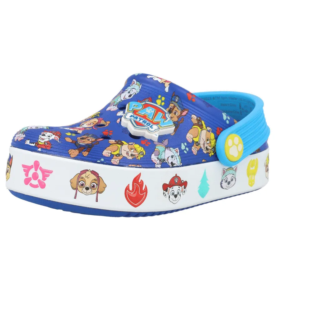 Crocs Kids Paw Patrol Off Court T Blue Clog