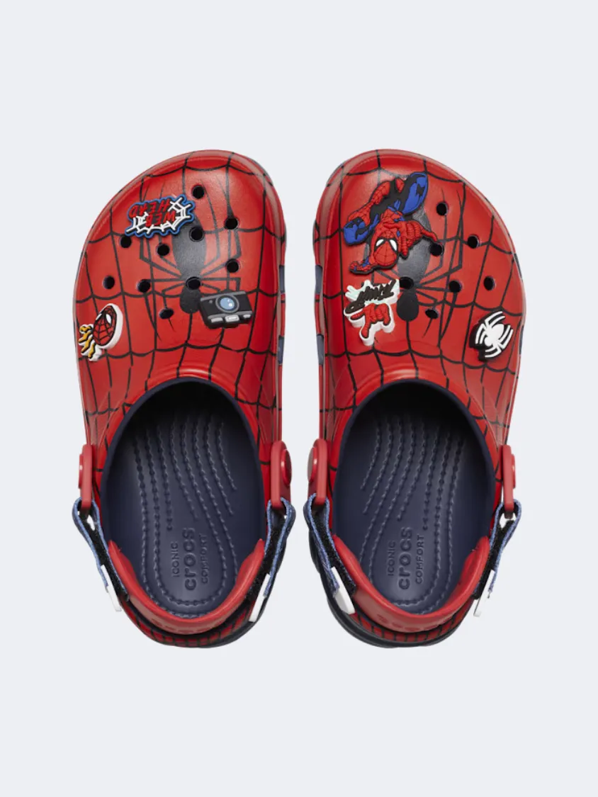 Crocs Spider-Man All- Terrain Clog Kids Lifestyle Navy/Red