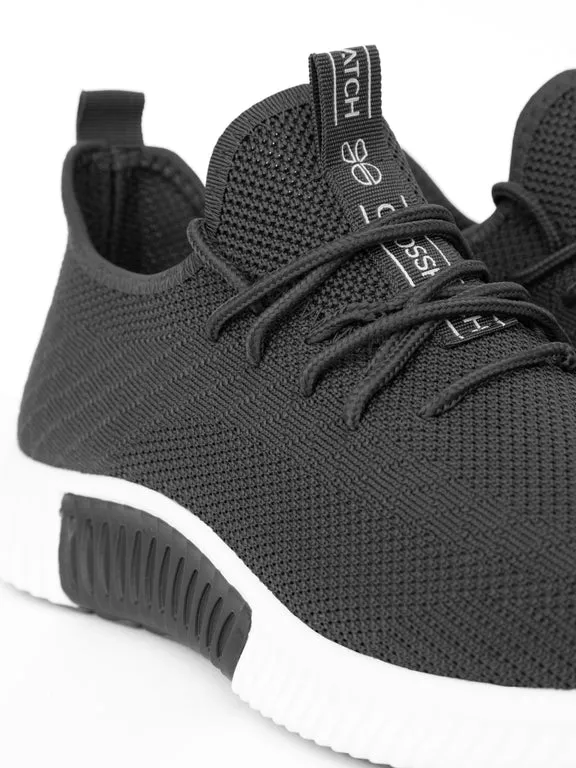 Crosshatch Rideout Trainers Grey
