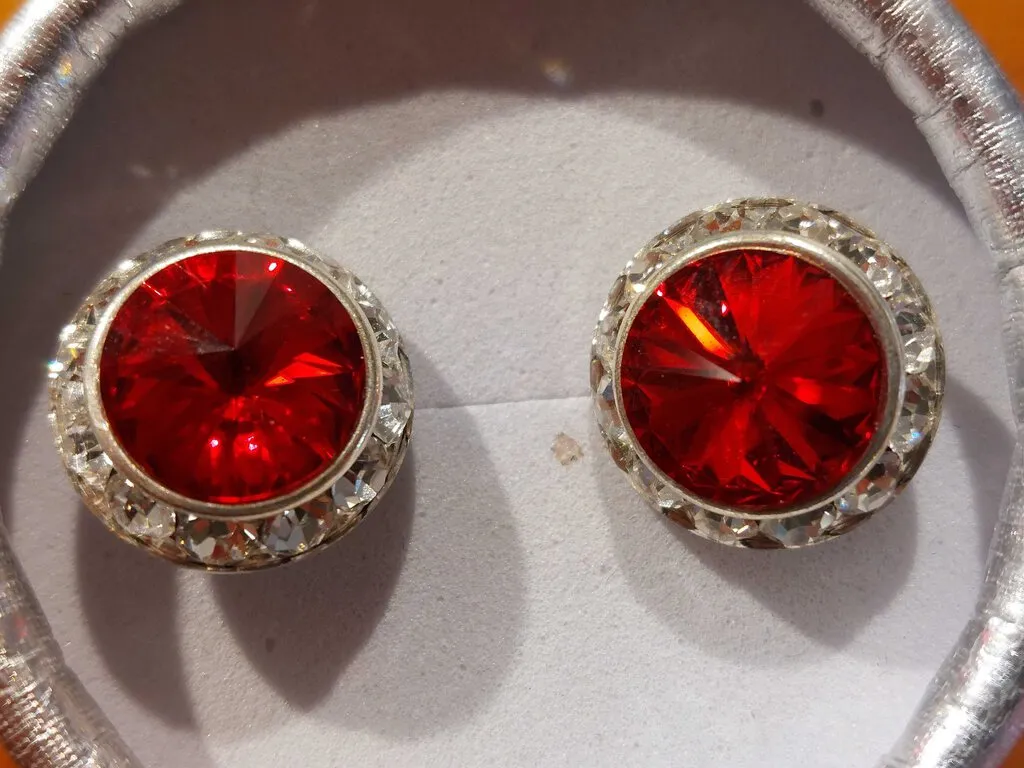 Crystal Earrings Assorted (traditional)