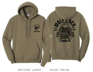 CUSTOM 1 PLT, B Co, 307AEB Comfort Unisex Hooded Sweatshirt - prXEJN