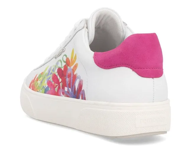 Dance White with Pink Floral